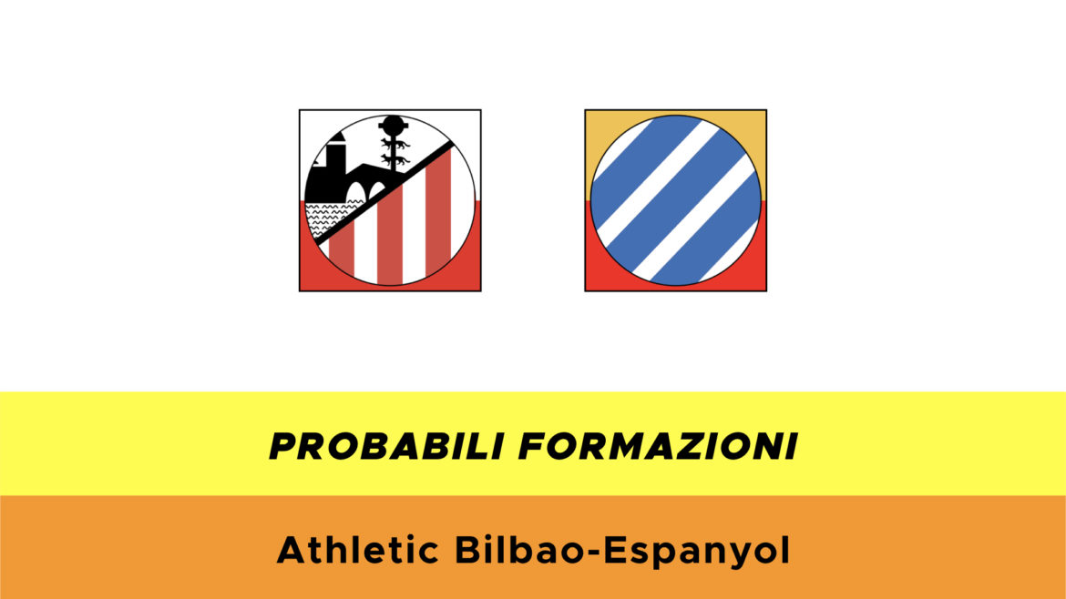 Athletic Bilbao-Espanyol probabili formazioni