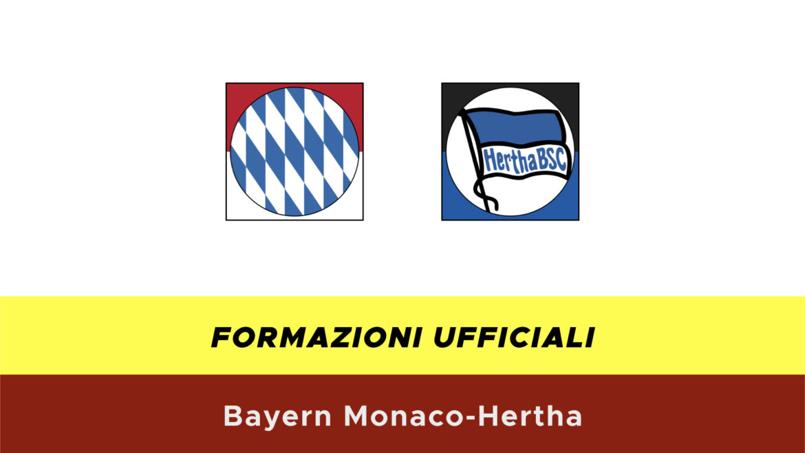 Bayern Monaco-Herta formazioni ufficiali