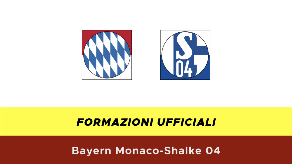 Bayern Monaco-Shalke 04 formazioni ufficiali