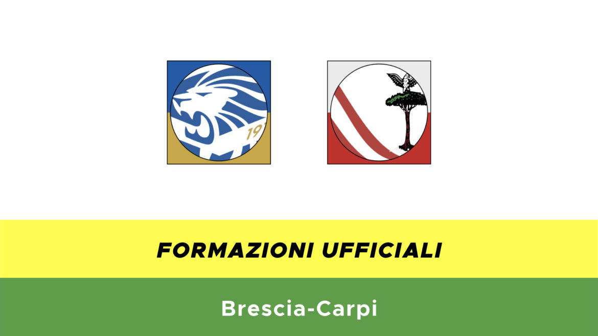 Brescia-Carpi formazioni ufficiali