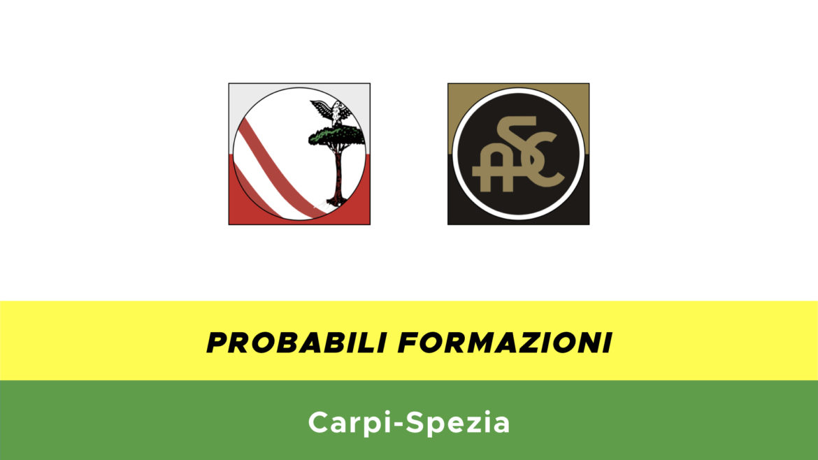 Carpi-Spezia probabili formazioni