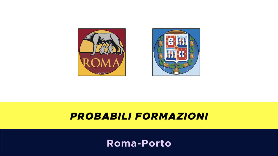 Roma-Porto probabili formazioni