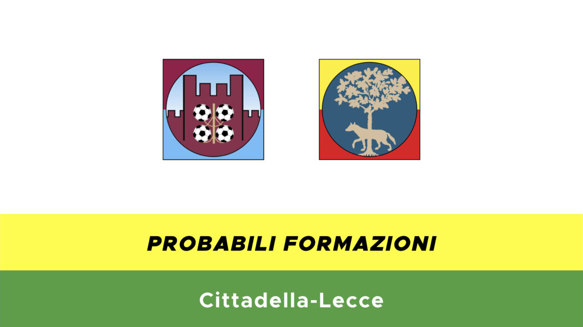 cittadella-lecce probabili formazioni
