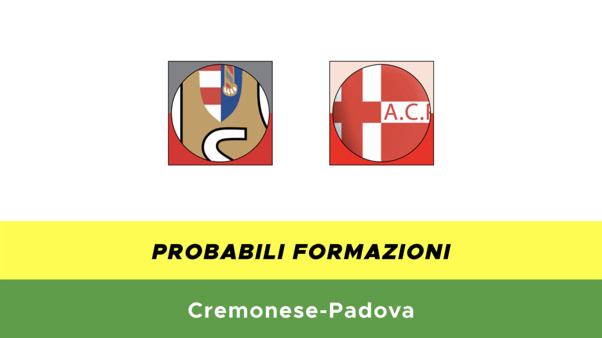 cremonese-padova probabili formazioni