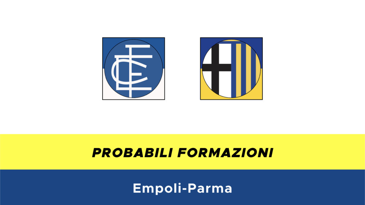 empoli-parma probabili formazioni