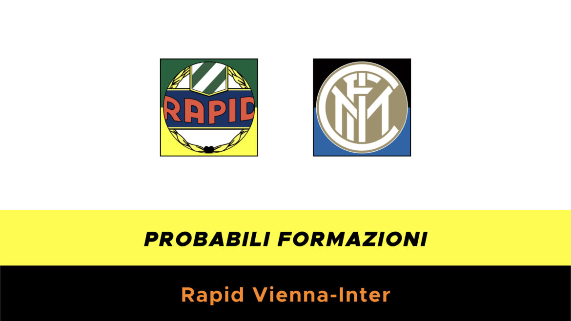 Rapid Vienna-Inter probabili formazioni