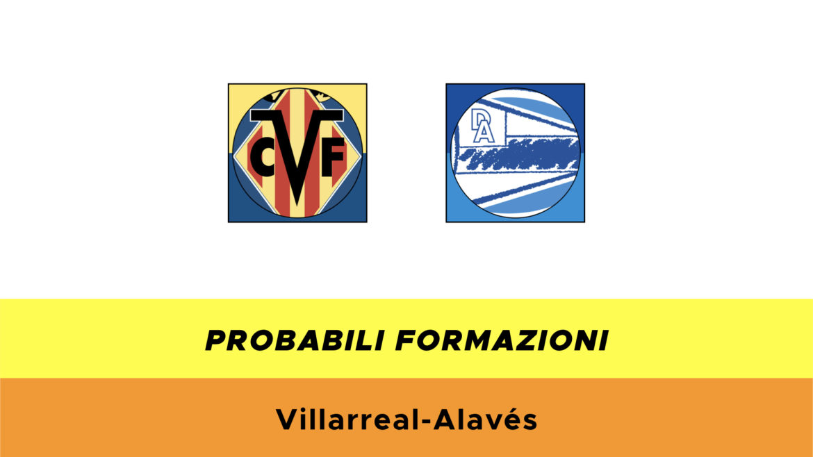 Villarreal-Alavés probabili formazioni
