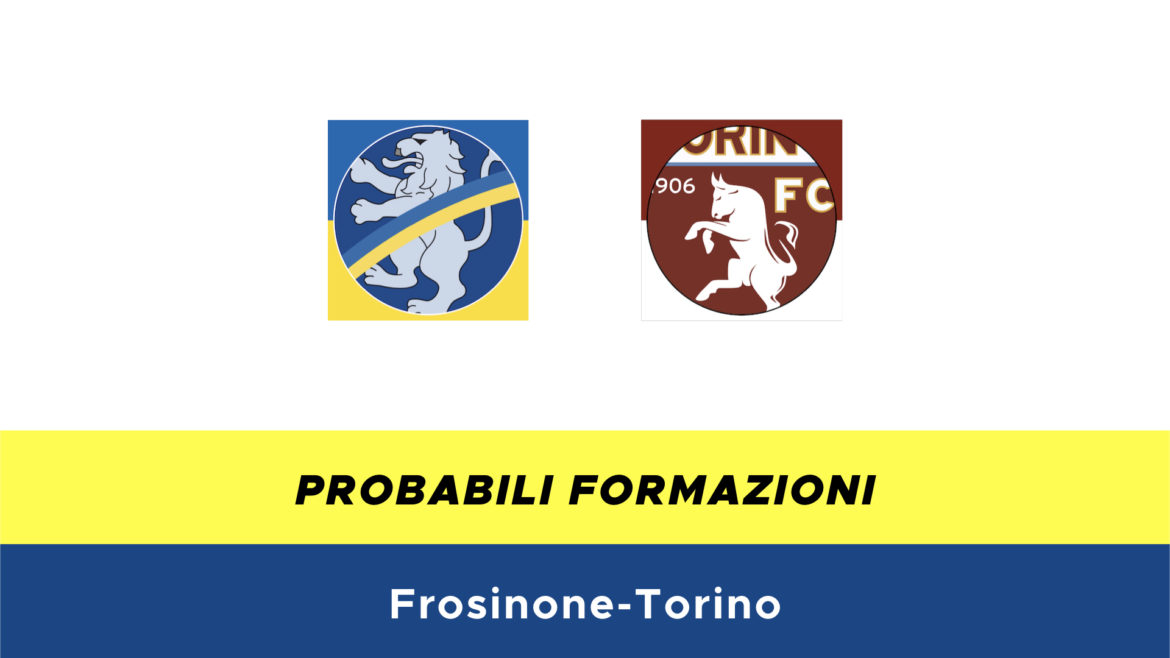 Frosinone-Torino probabili formazioni