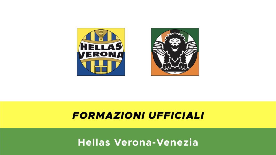 Verona-Venezia formazioni ufficiali
