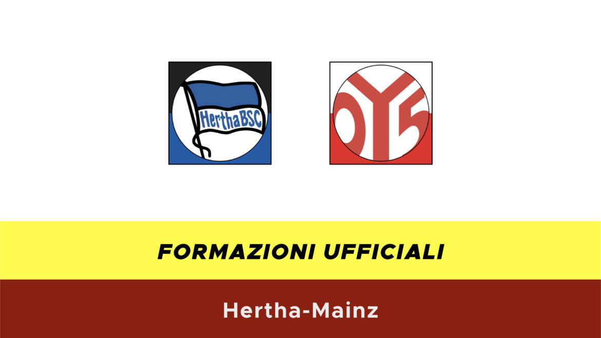 Herta-Mainz formazioni ufficiali