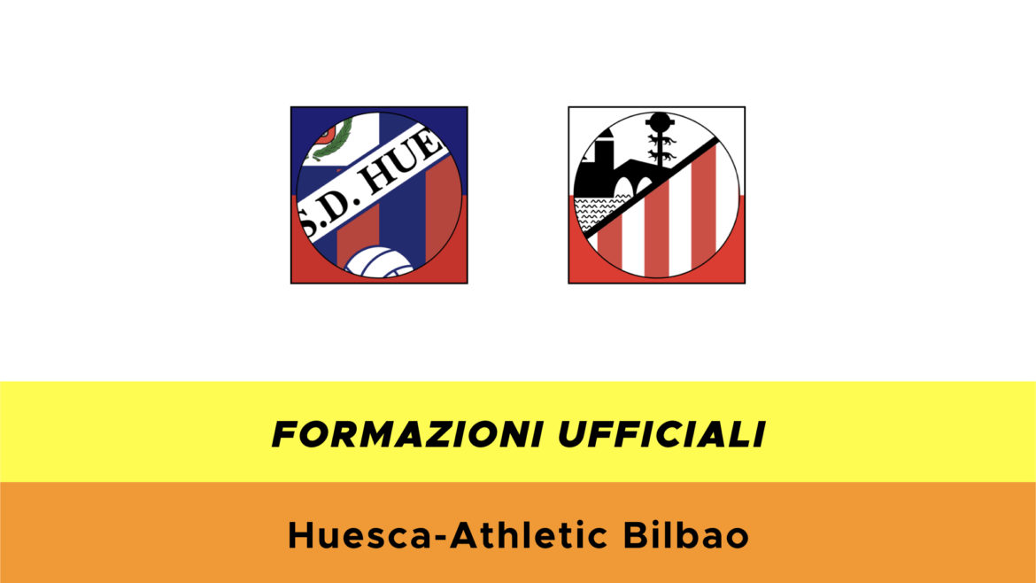 Huesca-Bilbao formazioni ufficiali