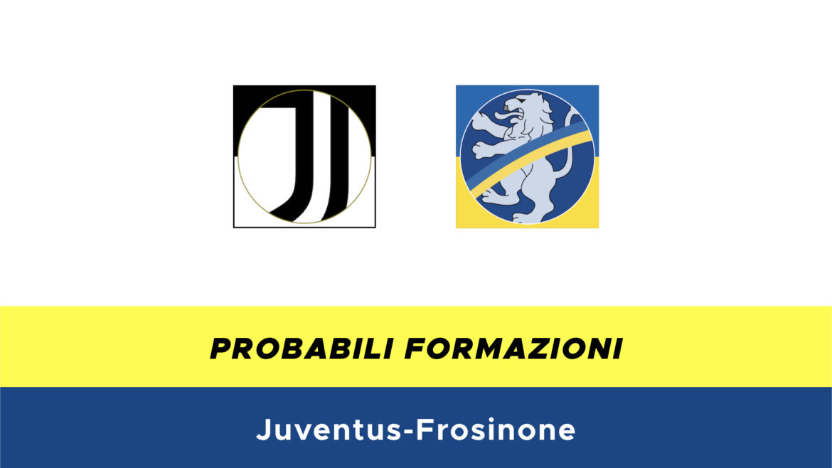 Juventus-Frosinone probabili formazioni