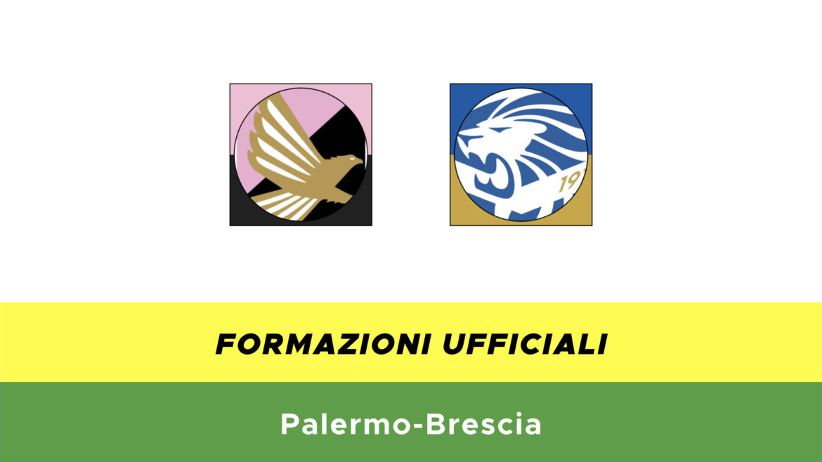 Palermo-Brescia formazioni ufficiali
