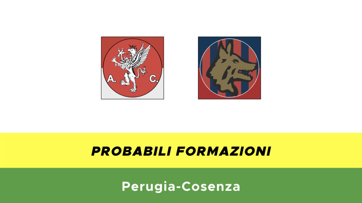 perugia-cosenza probabili formazioni