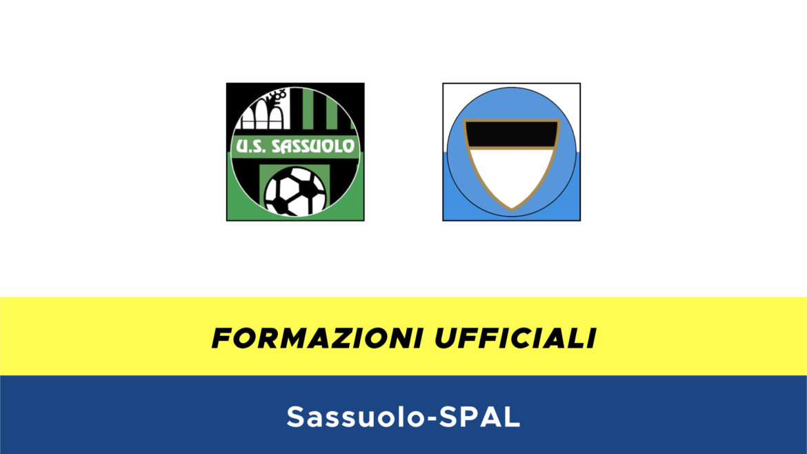 Sassuolo-Spal formazioni ufficiali