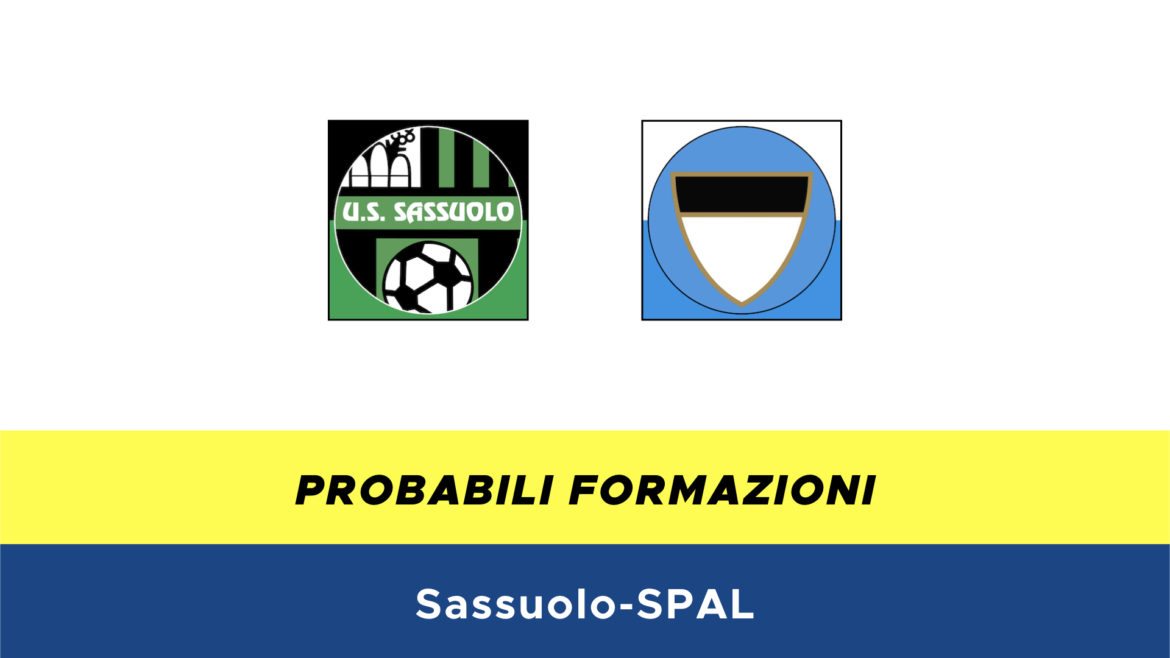 sassuolo-spal probabili formazioni