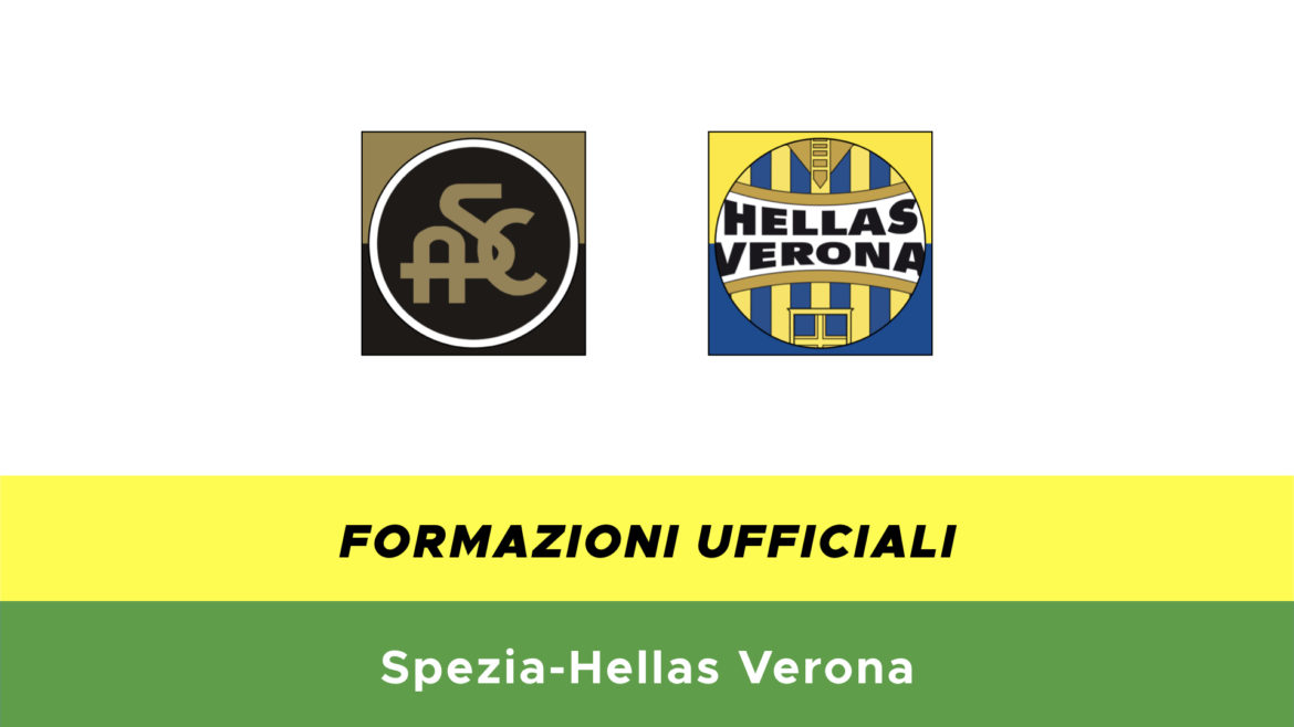 Spezia-Verona formazioni ufficiali
