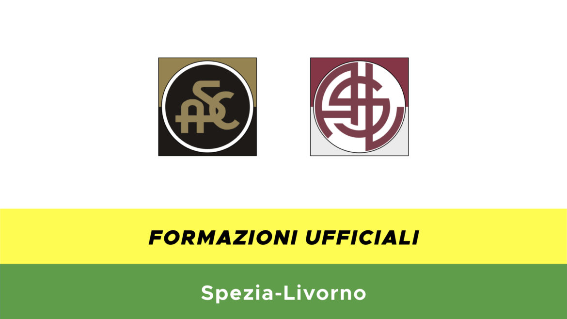 Spezia-Livorno formazioni ufficiali