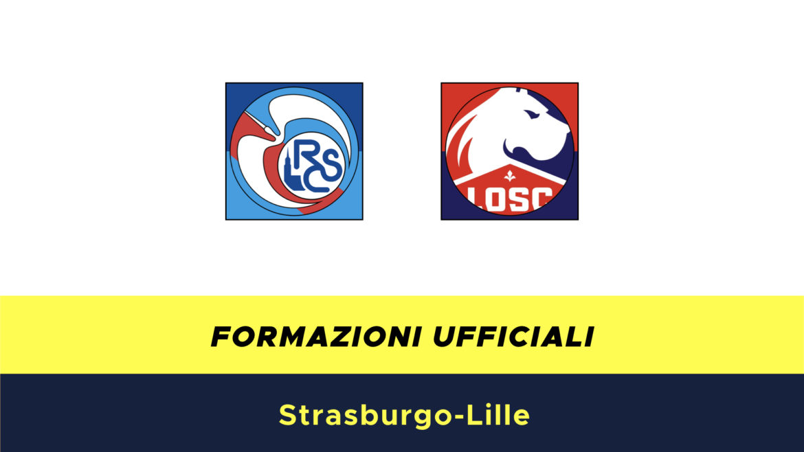 Strasburgo-Lilla formazioni ufficiali