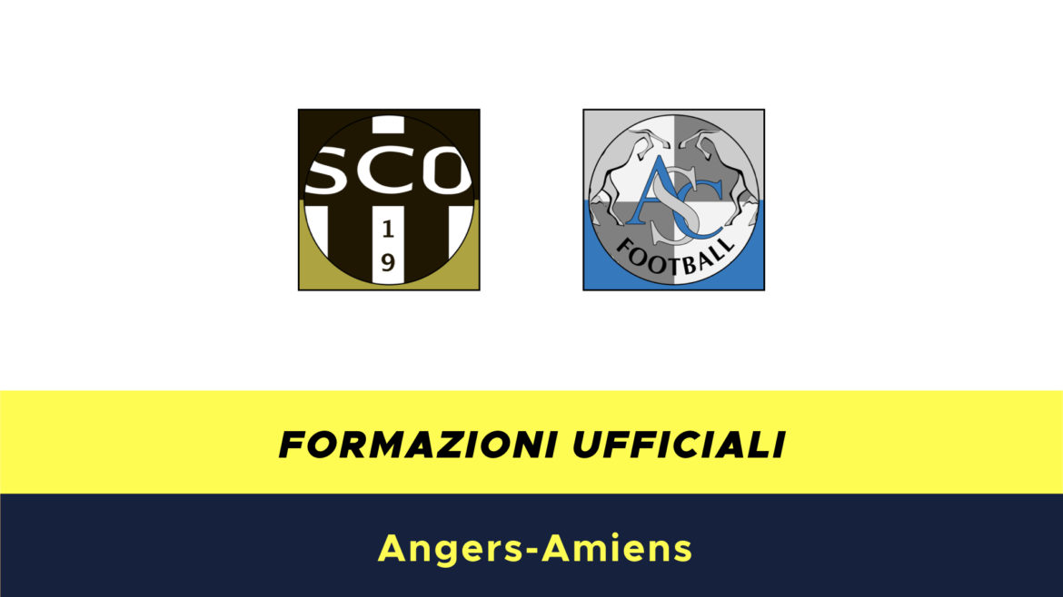 Angers-Amiens formazioni ufficiali