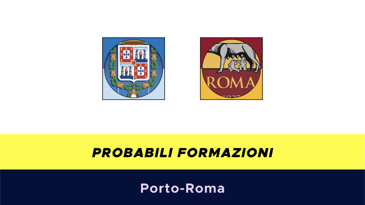 Porto-Roma probabili formazioni