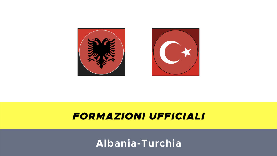 Albania-Turchia formazioni ufficiali