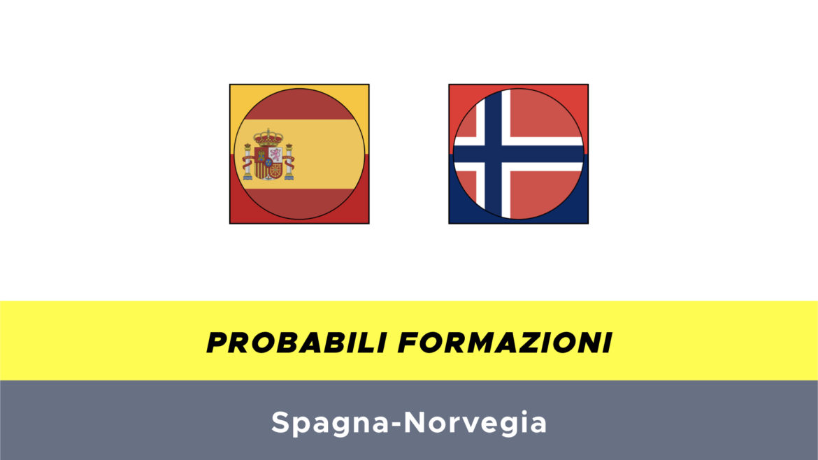 spagna-norvegia probabili formazioni