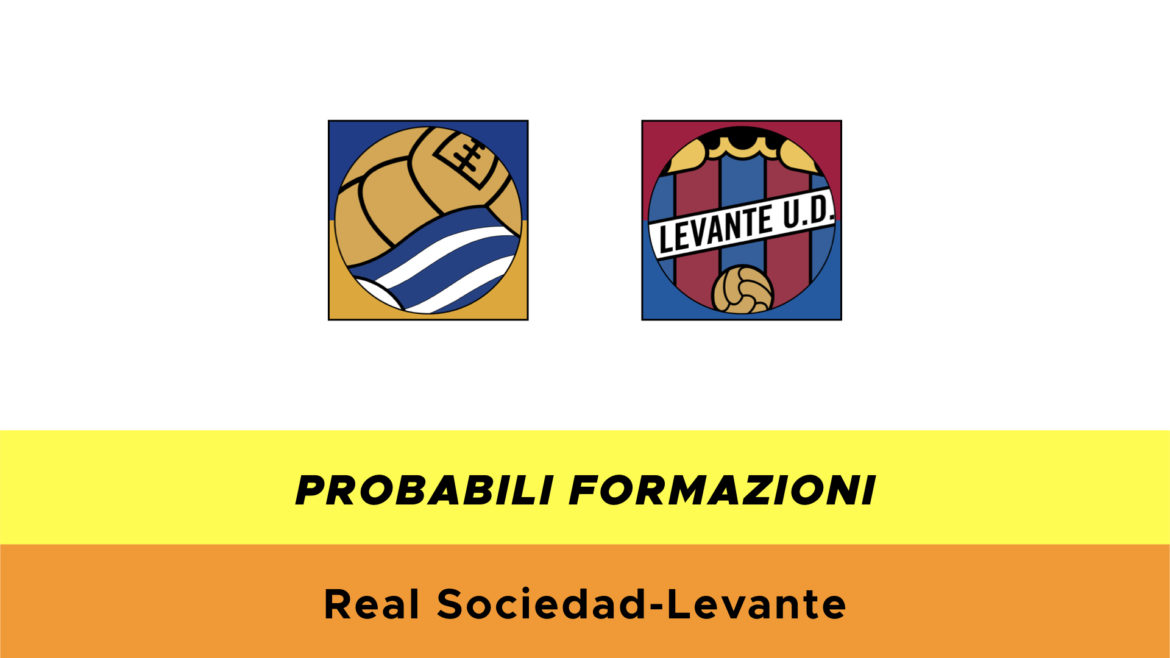 Real Sociedad-Levante probabili formazioni