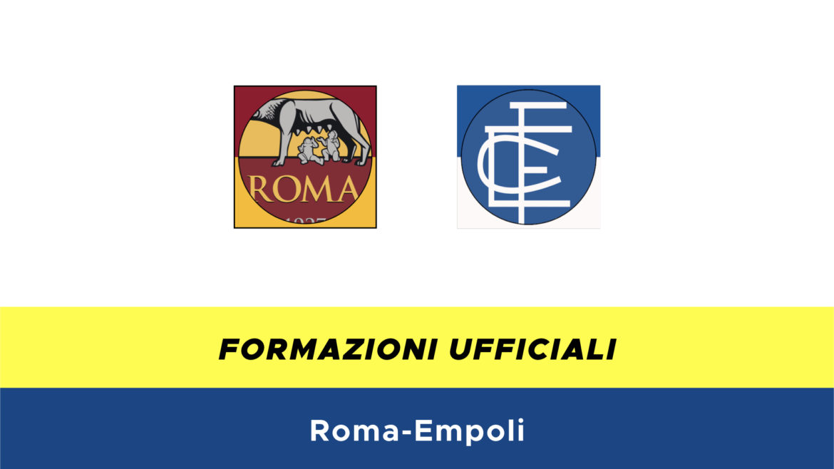 Roma-Empoli formazioni ufficiali