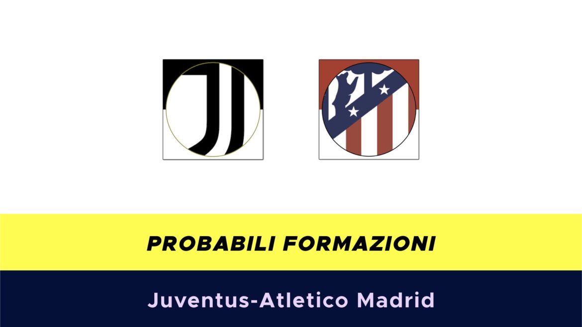 Juventus-Atletico Madrid probabili formazioni