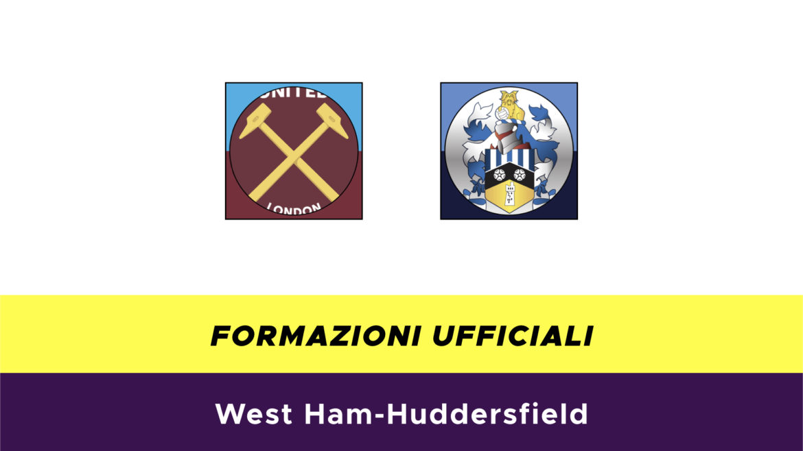 West Ham-Huddersfield formazioni ufficiali