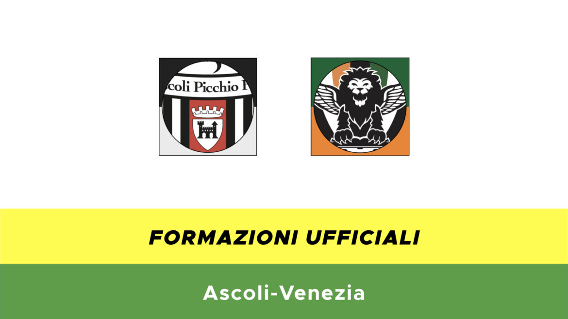 Ascoli-Venezia formazioni ufficiali