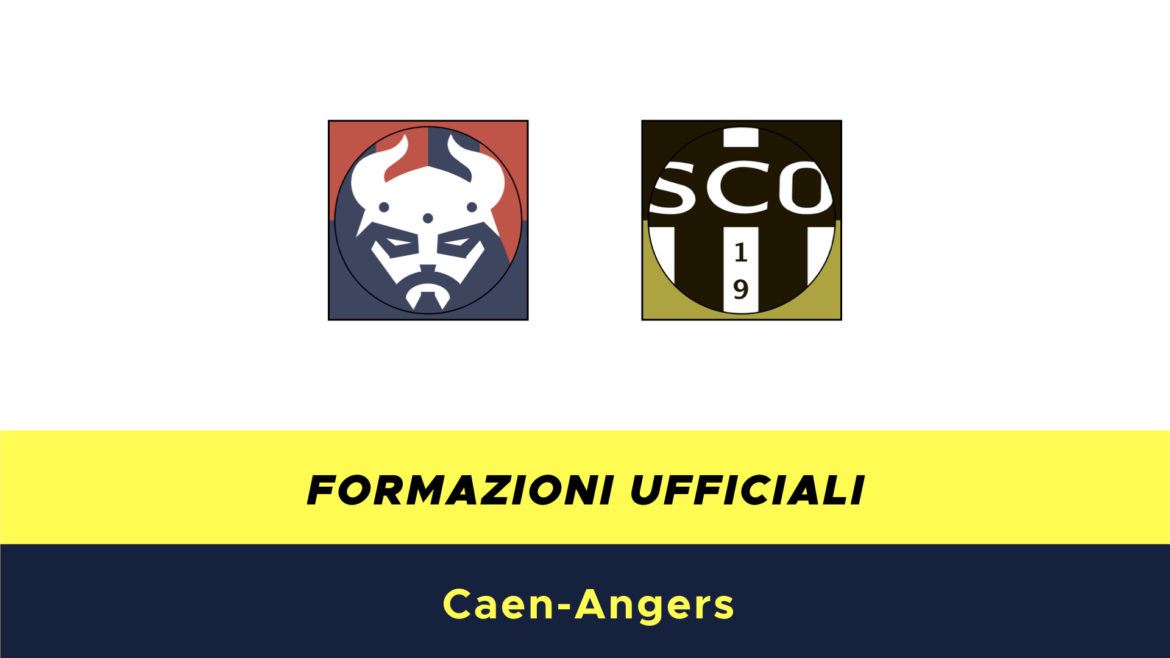 Caen-Angers formazioni ufficiali