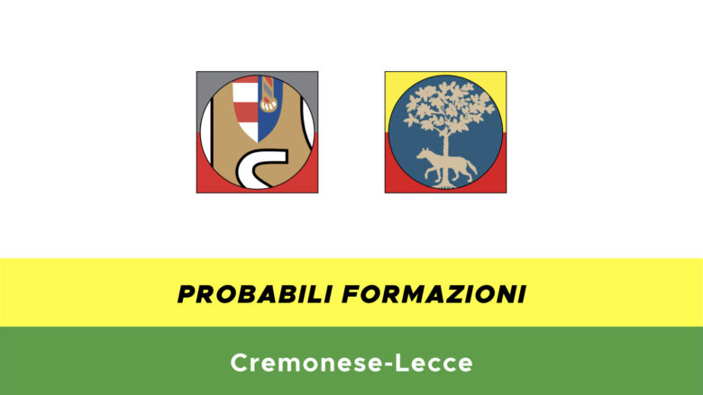 cremonese-lecce probabili formazioni