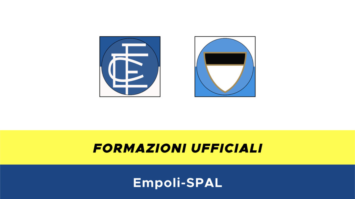 Empoli-SPAL formazioni ufficiali