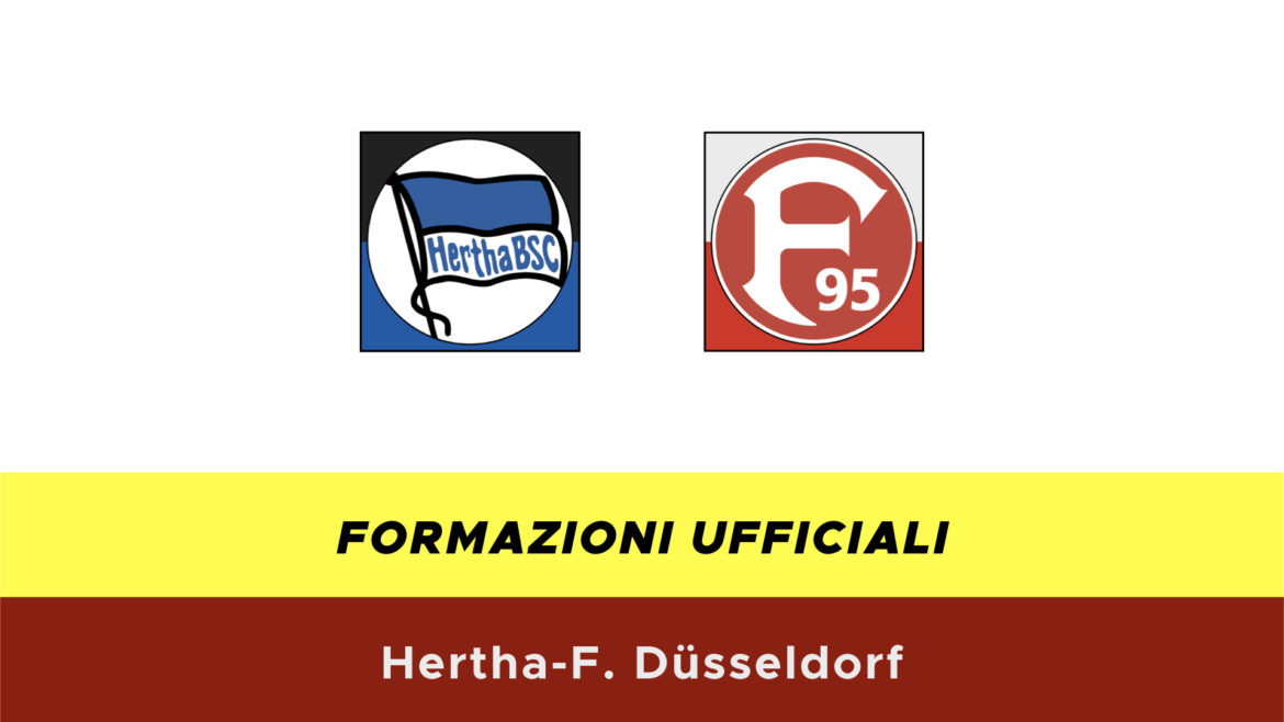 Herta-Fortuna Dusseldorf formazioni ufficiali
