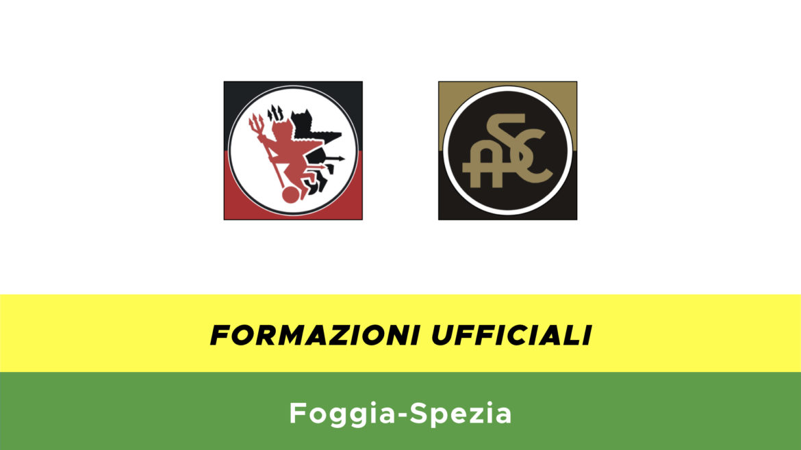 Foggia-Spezia formazioni ufficiali