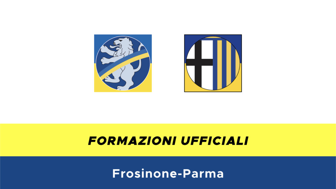 Frosinone-Parma formazioni ufficiali