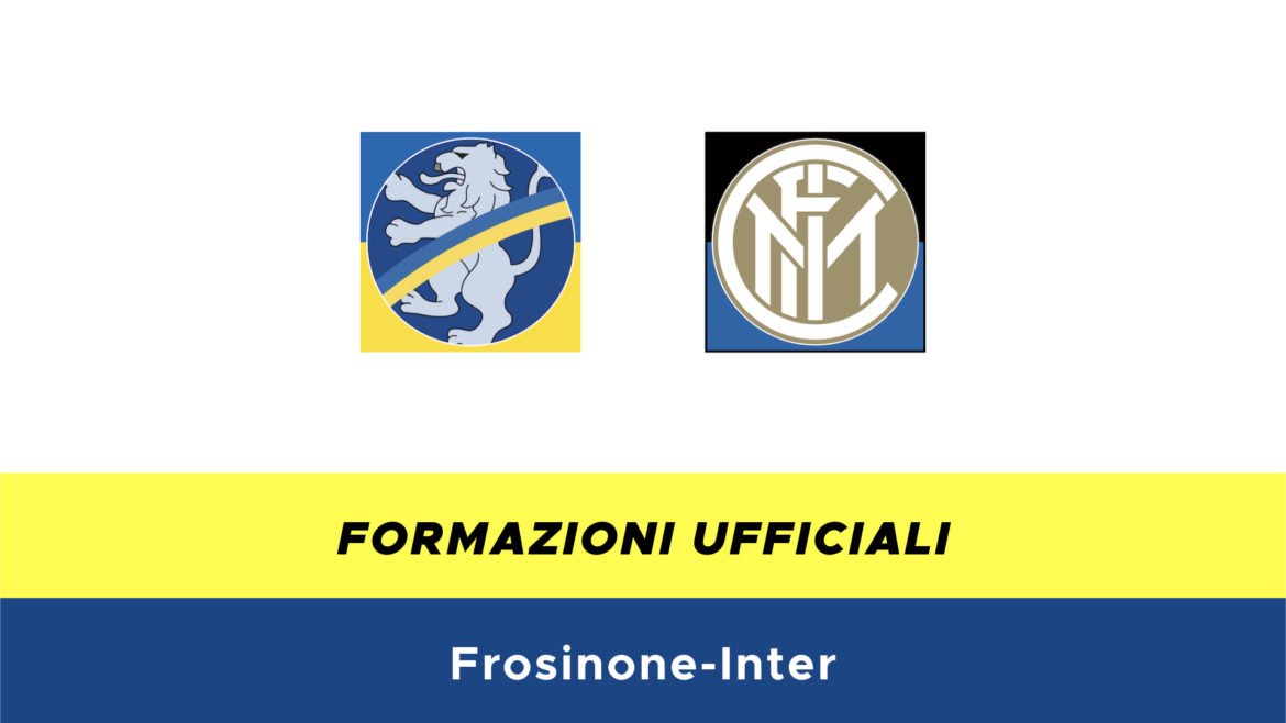 Frosinone-Inter formazioni ufficiali