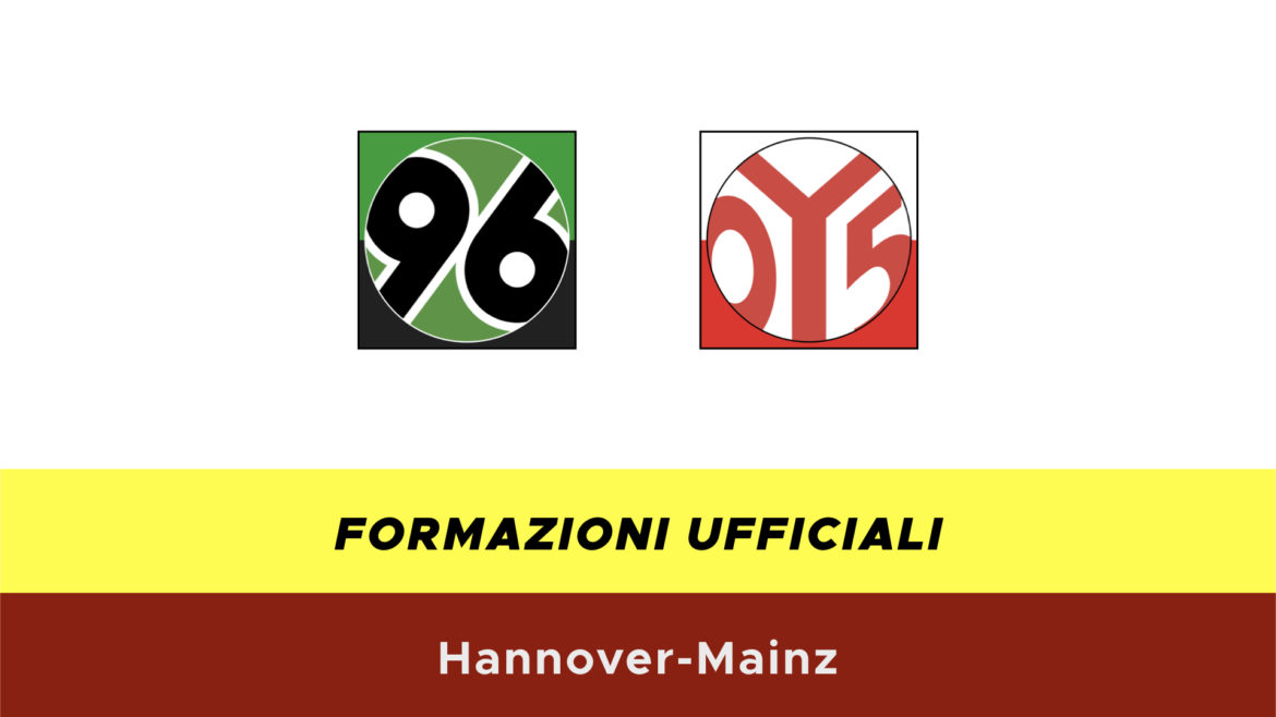 Hannover-Mainz formazioni ufficiali