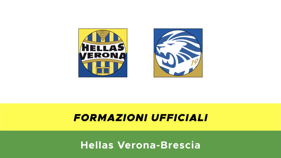 Verona-Brescia formazioni ufficiali