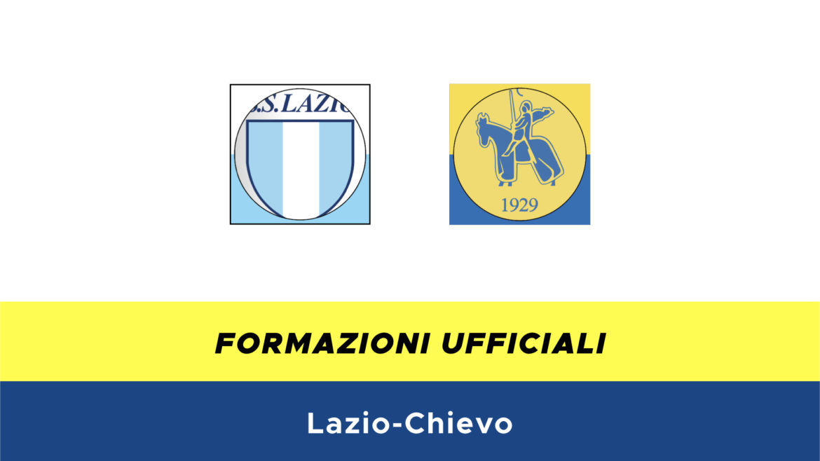 Lazio-Chievo formazioni ufficiali