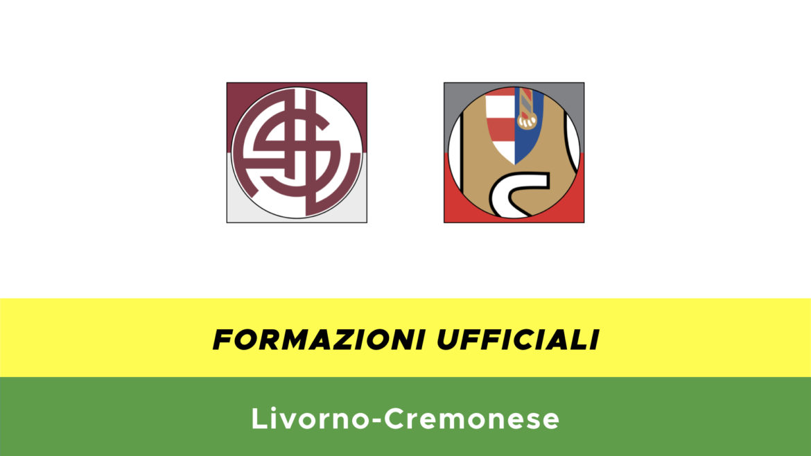 Livorno-Cremonese formazioni ufficiali
