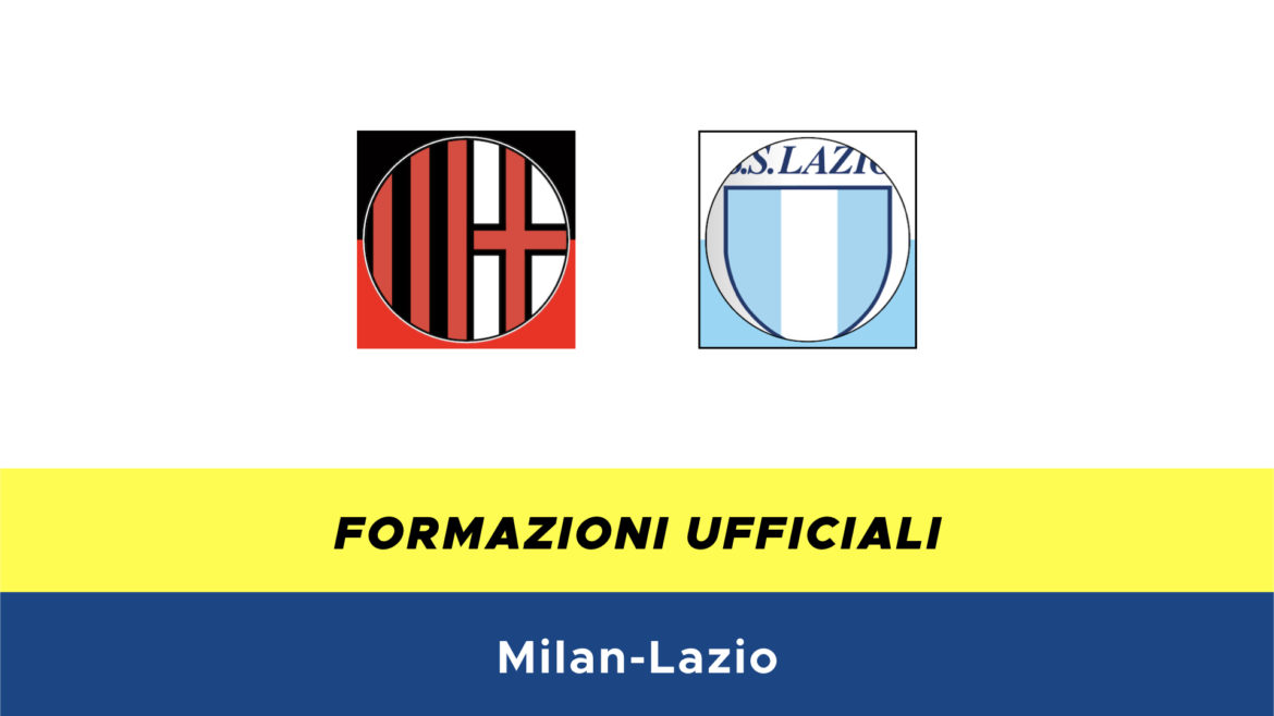 Milan-Lazio formazioni ufficiali