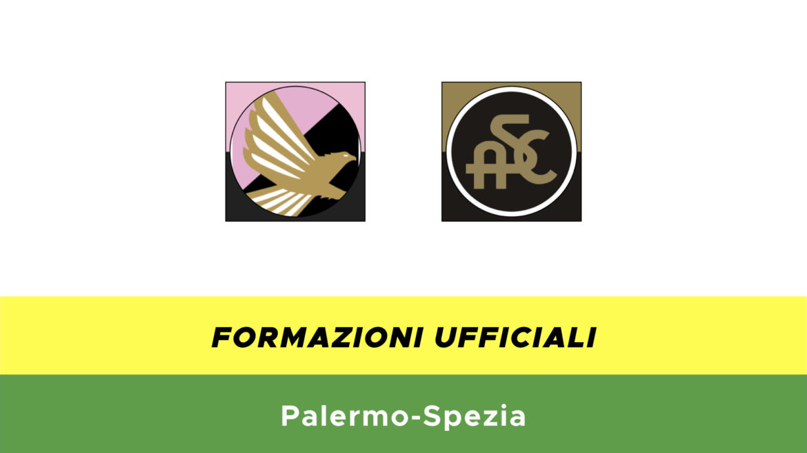 Palermo-Spezia formazioni ufficiali
