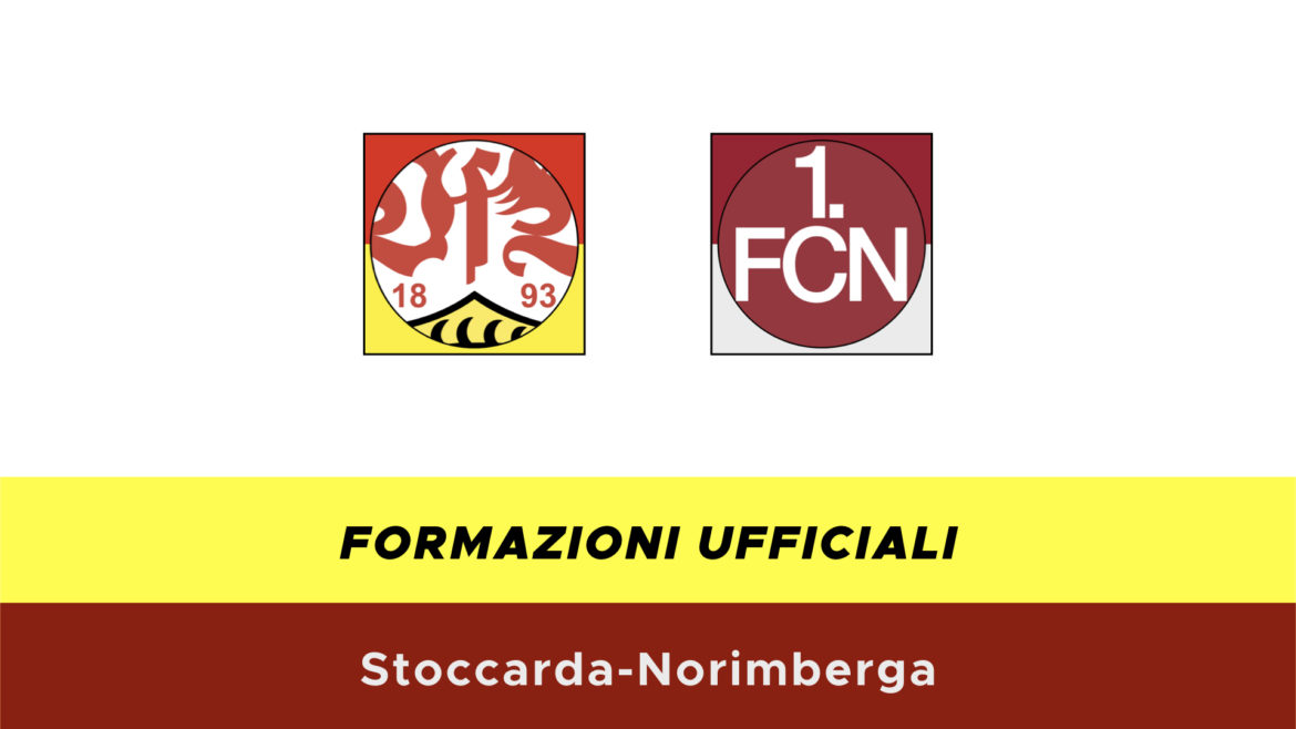 Stoccarda-Norimberga formazioni ufficiali