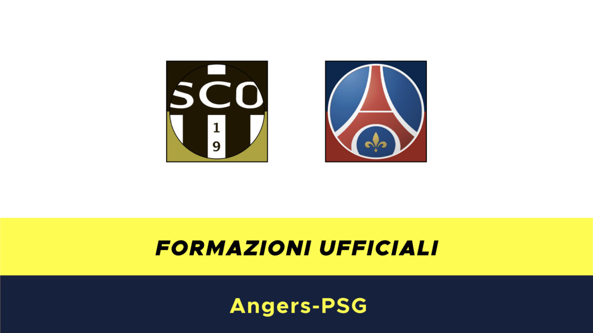 Angers-PSG formazioni ufficiali