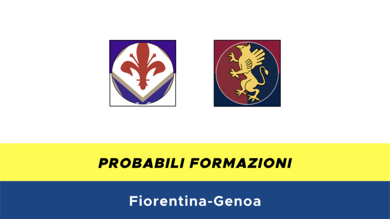 Fiorentina-Genoa probabili formazioni