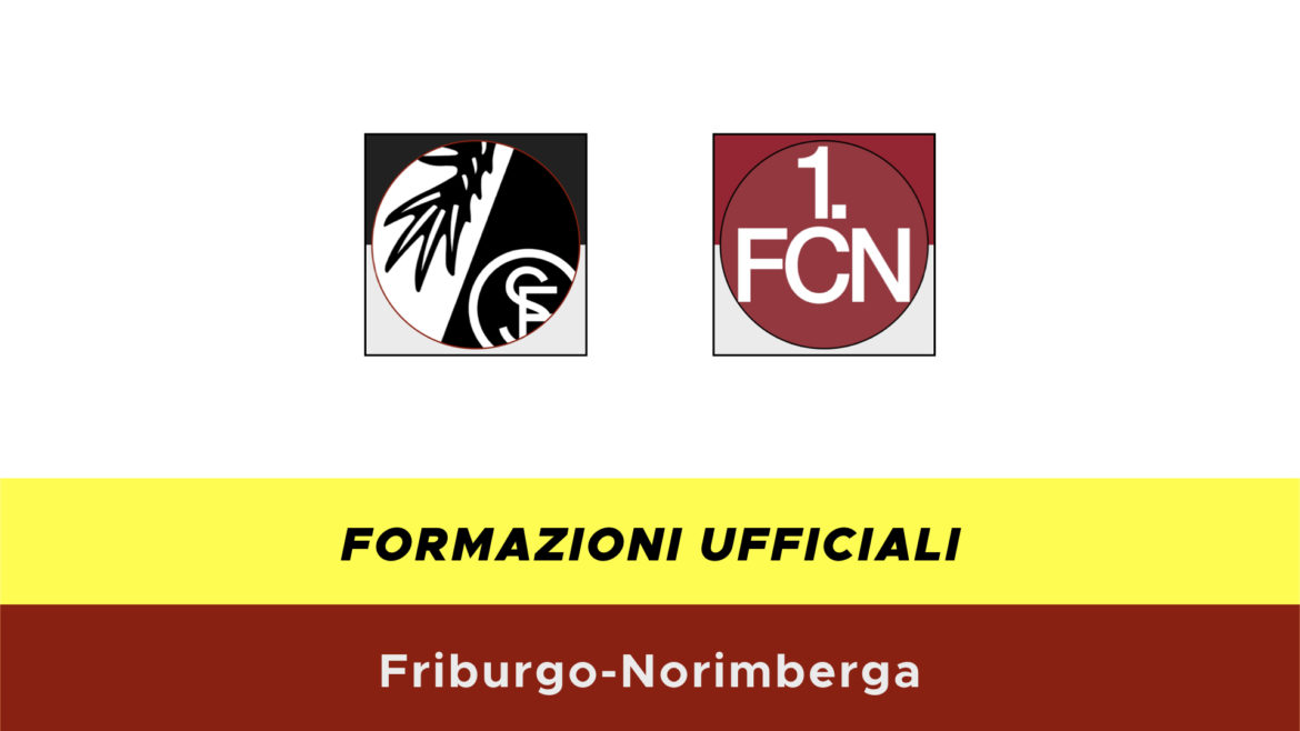 Friburgo-Norimberga formazioni ufficiali