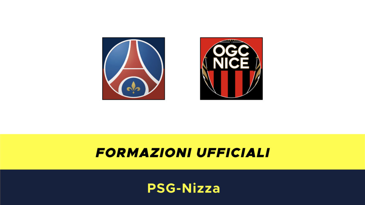 PSG-Nizza formazioni ufficiali